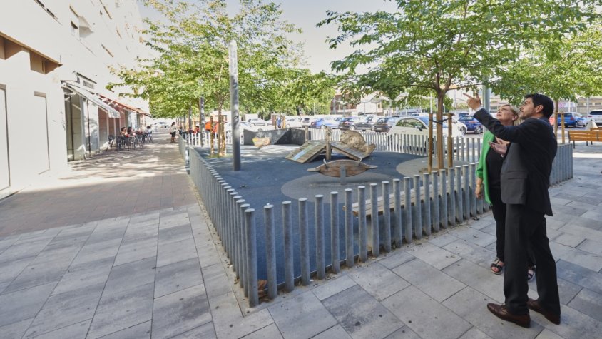 Visita de la consellera Violant Cervera a Igualada