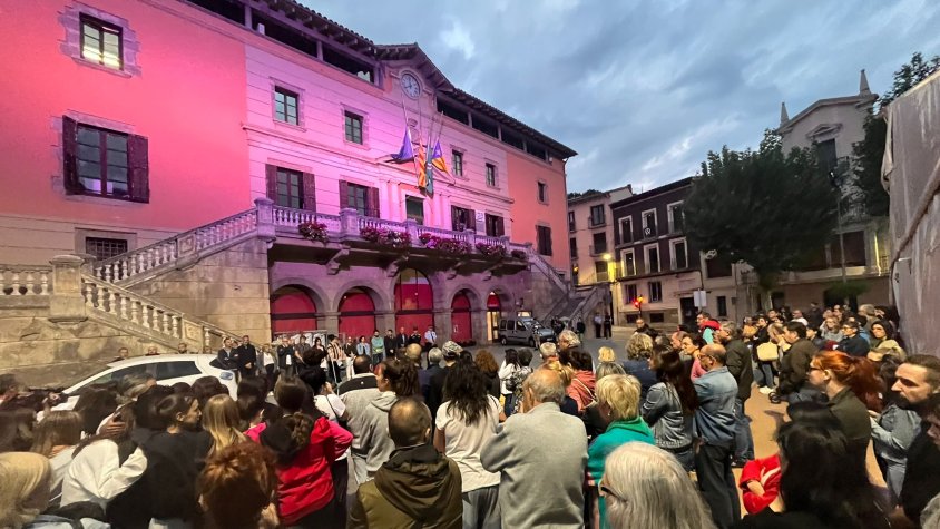 La concentració a Ripoll