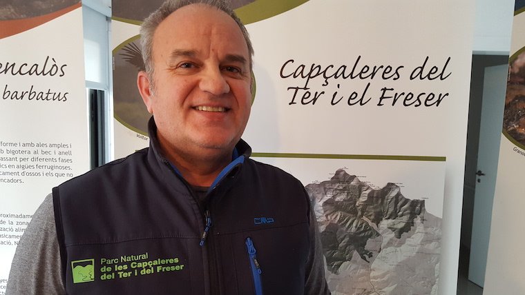 Santi Farriol és el director del Parc Natural de les Capçaleres dels rius Ter i Freser