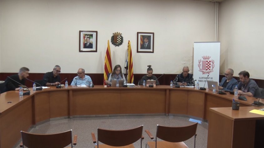Plenari municipal a Ribes de Freser el 28 de setembre de 2022
