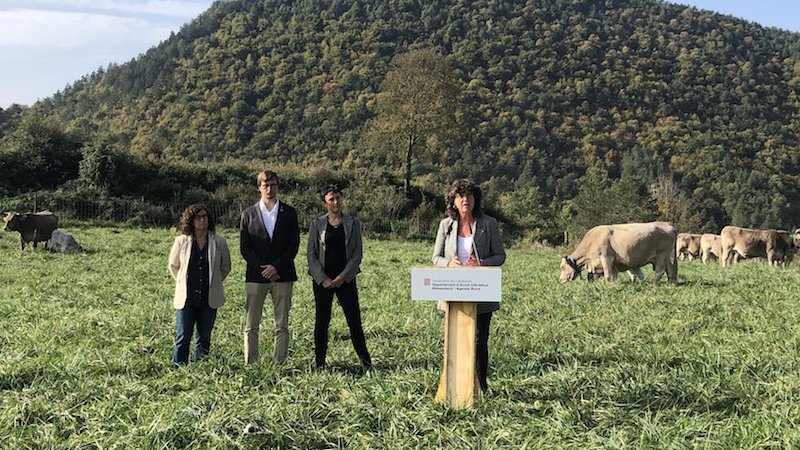 La consellera Teresa Jordà presenta el nou pla a Les Llosses, el Ripollès | Judit Lechón