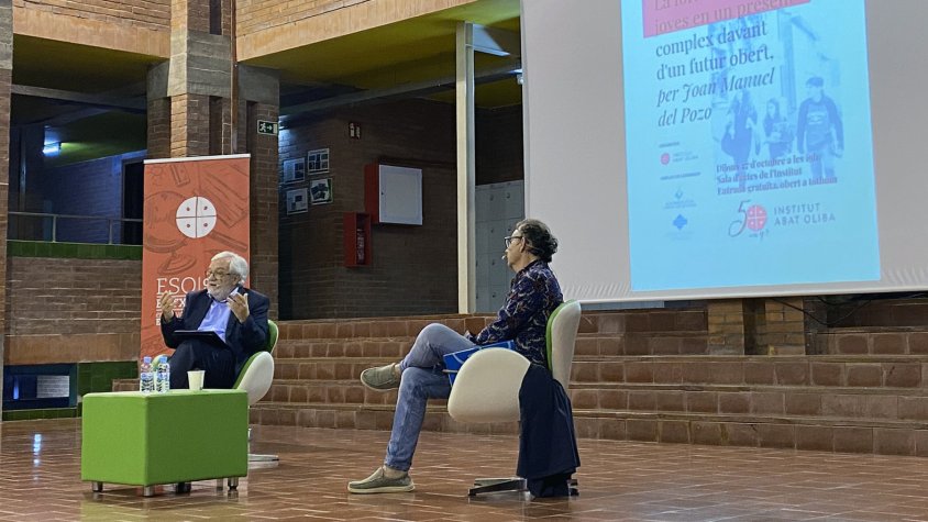 Joan Manuel del Pozo ha estat el protagonista del primer acte de la celebració