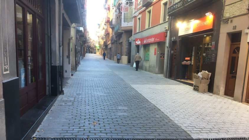 Punt final a les obres del Carrer València de Camprodon