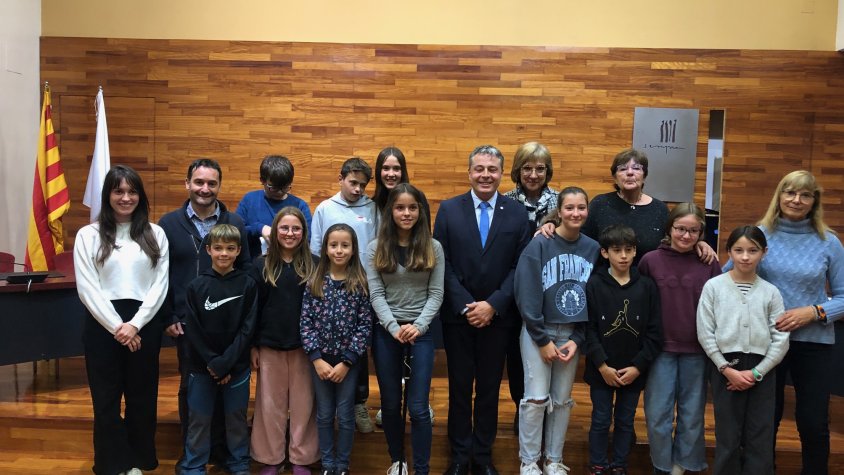 El nou consistori juvenil de Sant Joan de les Abadesses