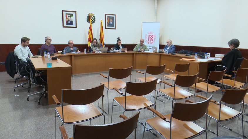 Ple municipal de Ribes de Freser el 28 de novembre de 2022