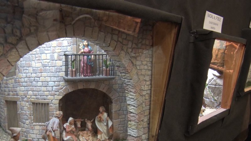 Alguns pessebres de l'exposició de l'any passat