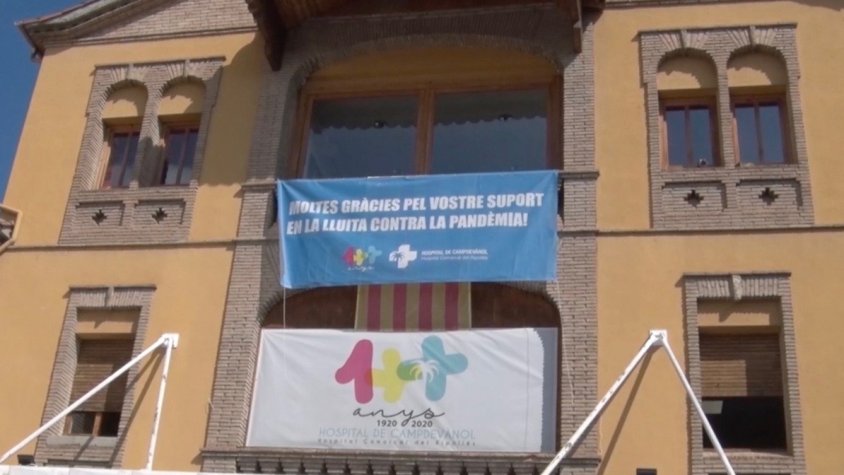 Façana de l'hospital de Campdevànol