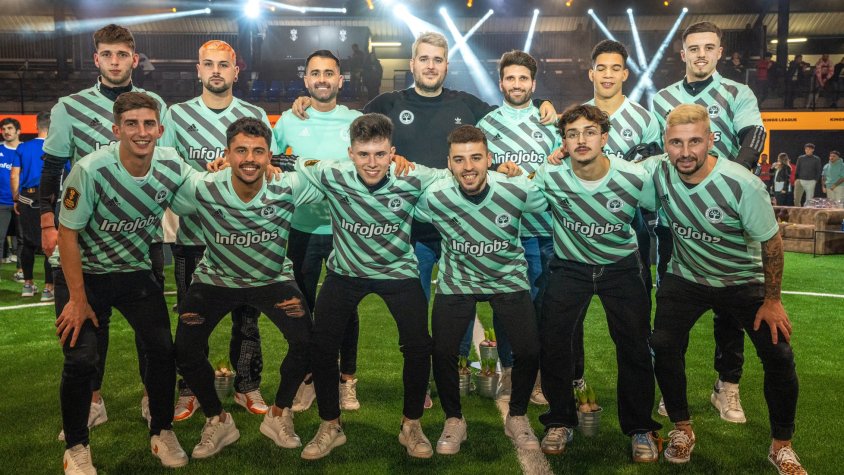 L'equip de Los Troncos FC, on hi ha Molas