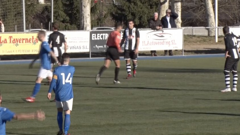 Empat (1-1) al derbi de Quarta ripollès