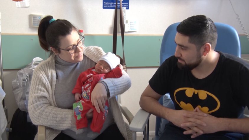 El primer ripollès de l'any és en Jaime de la Brooke Hernàndez i Jaime Arriagada