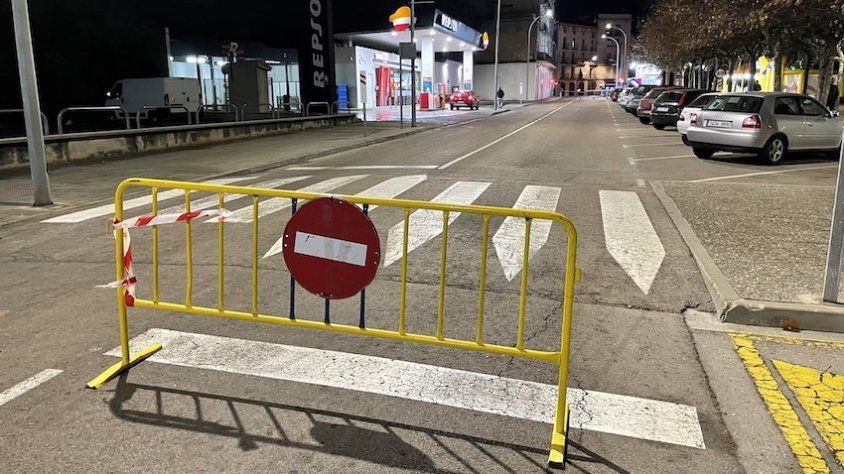 Pas tallat per l'avaria en les barreres | Ajuntament de Ripoll