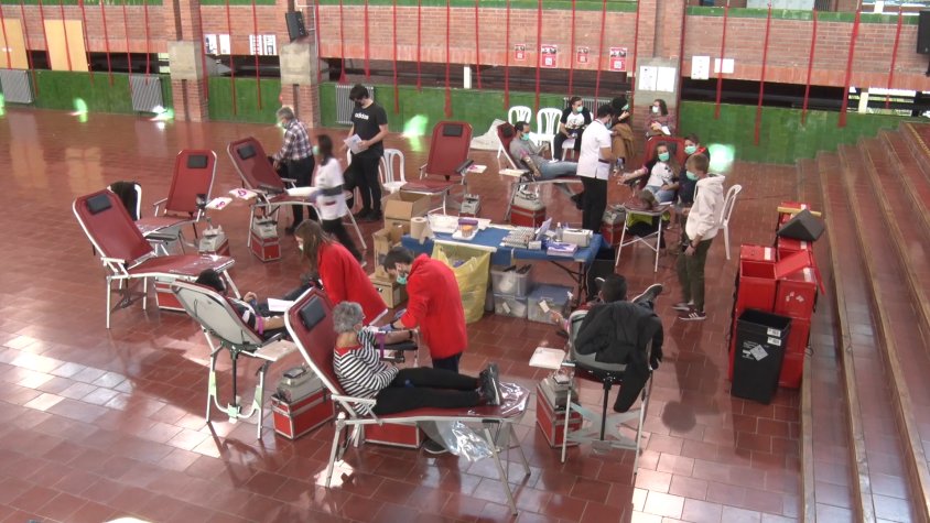 Campanya de donació de sang a Ripoll