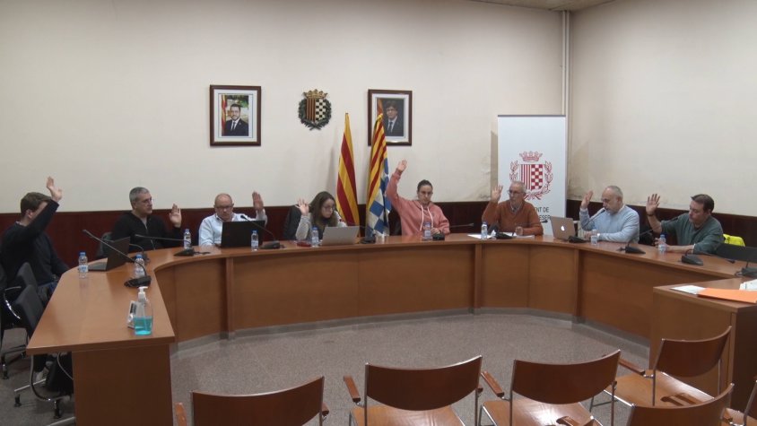 Ple de Ribes de Freser del mes de gener de 2023
