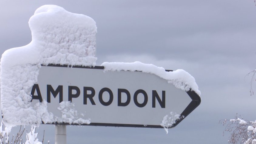 Imatge d'un cartell indicatiu de Camprodon