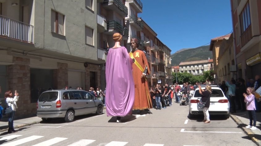En Gentil i la Isaura, gegants de Sant Joan