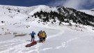 Vallter és l'escenari d'un curs de medicina de rescat de muntanya