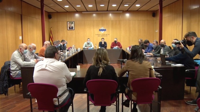Ple del Consell Comarcal del Ripollès