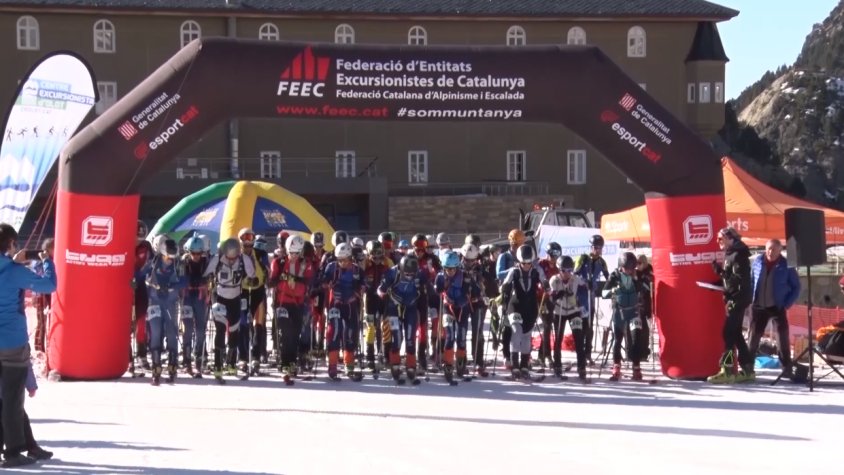 Sortida de la Pocatraça en una de les seves últimes edicions