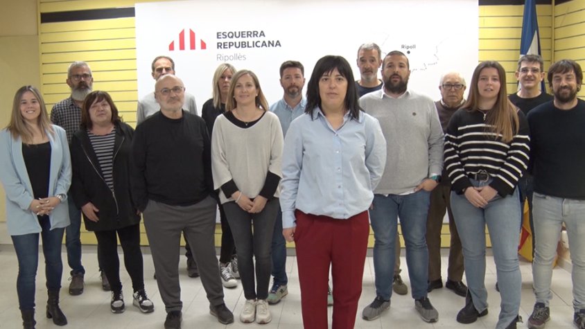 L'equip d'ERC a les eleccions el maig