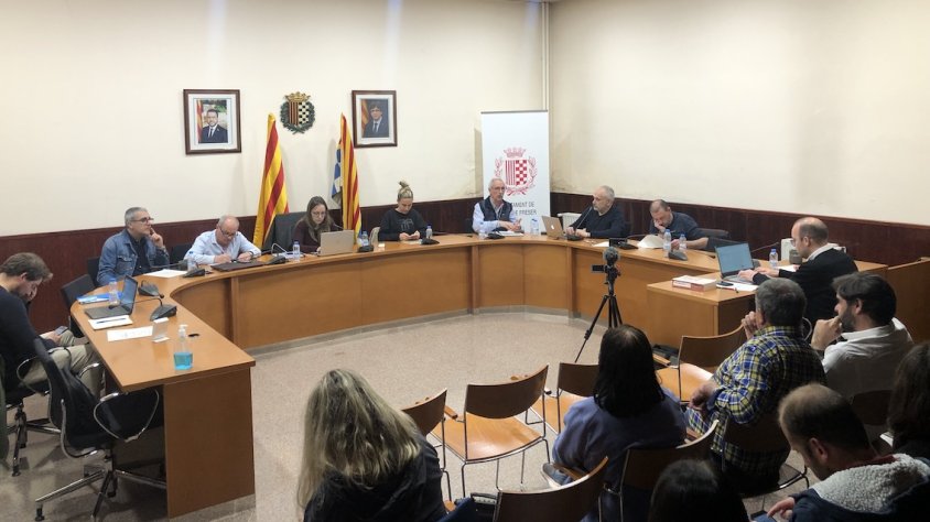 Ple de Ribes de Freser del mes de març