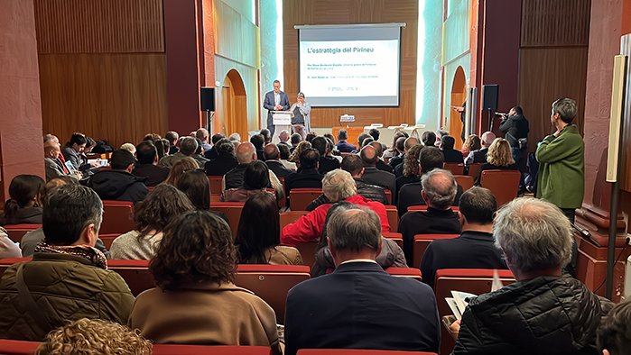 La presentació de l'Estratègia del Pirineu que es va fer a la Seu d'Urgell