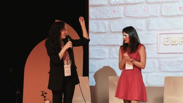 Laura Prat i Lara Andrés en el Live del passat mes d'octubre