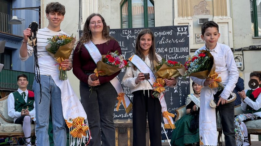 Abel Martínez, Sara Ruiz, Aina Blanch i Maruan El Ouazghari són els nous representants del pubillatge de Ripoll