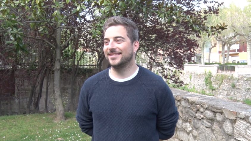 Àlex Medrano, candidat de la CUP a Ribes