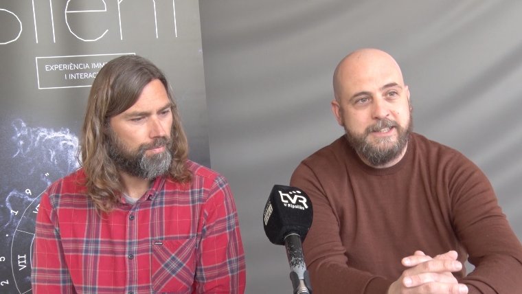 Presentació de 'Silent', amb David Resplandí i Jordi Pérez