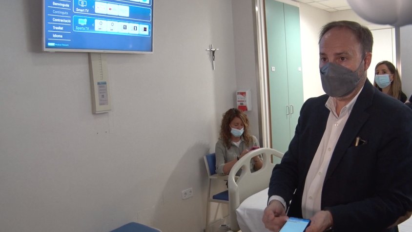Un nou sistema de Smart TVs per a l'Hospital de Campdevànol
