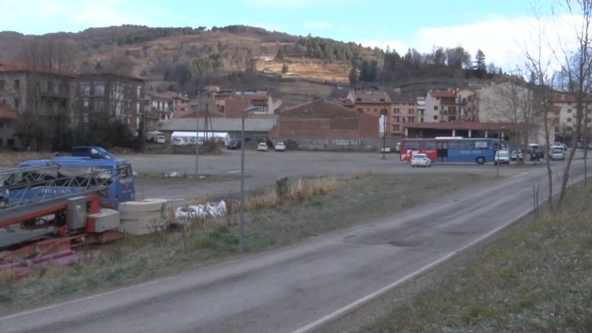 El solar del Camp de la Vila, propietat de la SAREB