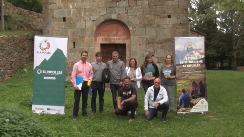 La presentació del Festival de Senderisme al Ripollès