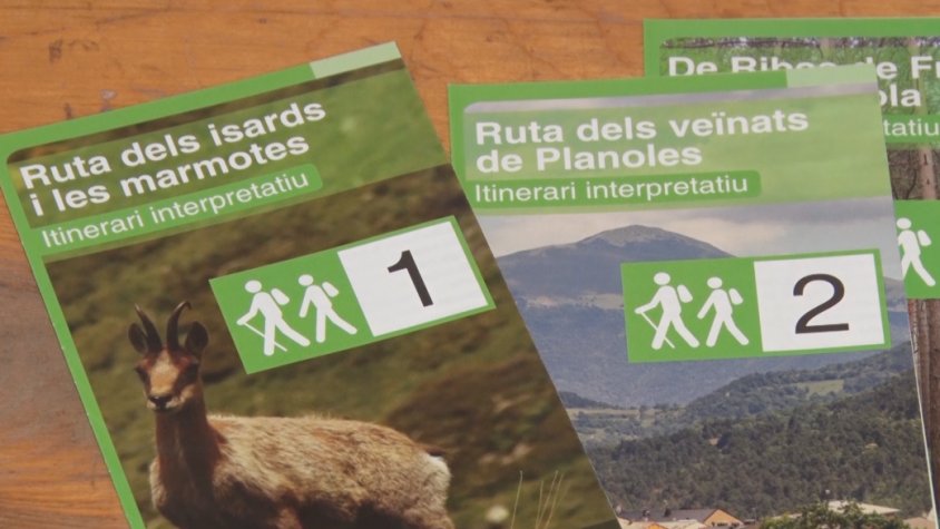 Material informatiu sobre els itineraris