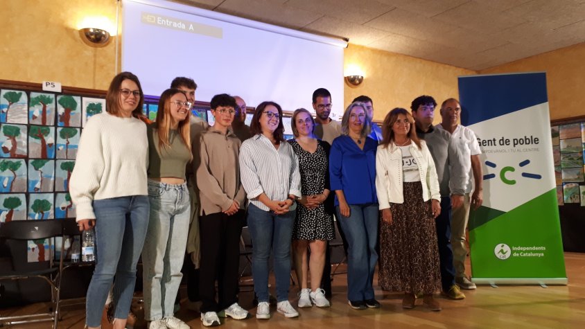 La presentació de la llista de Gent de Poble