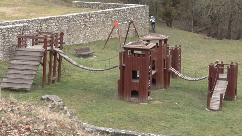 El parc de la zona del Molí Petit