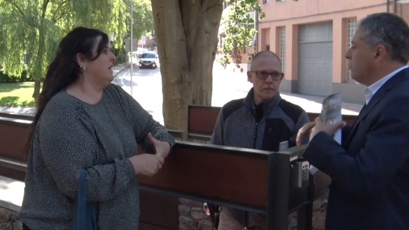 Integrants de la llista de MES en campanya