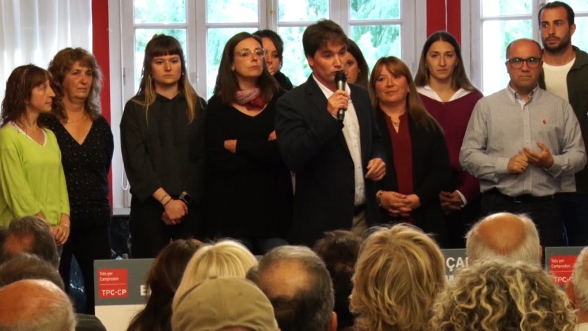 La presentació de la llista Tots per Camprodon