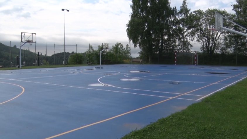 La pista poliesportiva de Molló