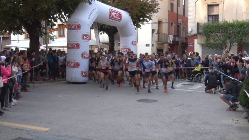 El moment de la sortida de la cursa de l'any passat