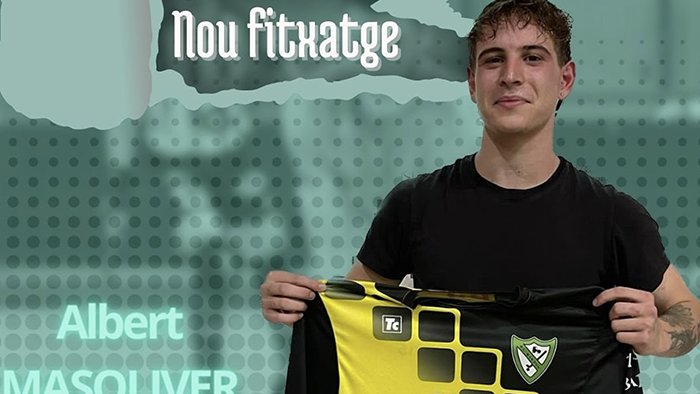 Albert Masoliver serà un dels porters del primer equip per a la temporada 23-24