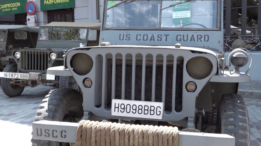 Un dels vehicles exposats