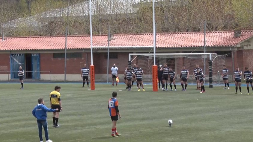 Un partit del Ripollès Rugbi Club a casa