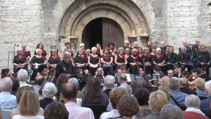 Moment del primer concert del Festival Isaac Albéniz de Camprodon