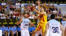 La Selecció Catalana de bàsquet de Xavi Rabaseda no pot amb l'Argentina