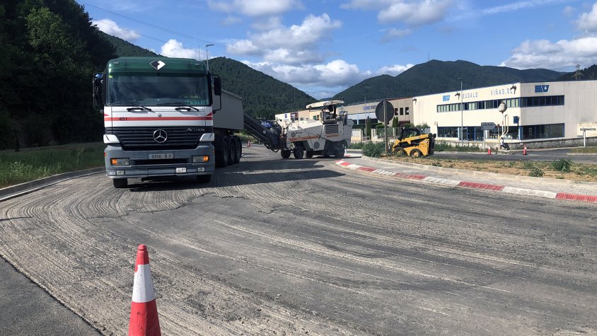 S'ha asfaltat el traçat de la C-26