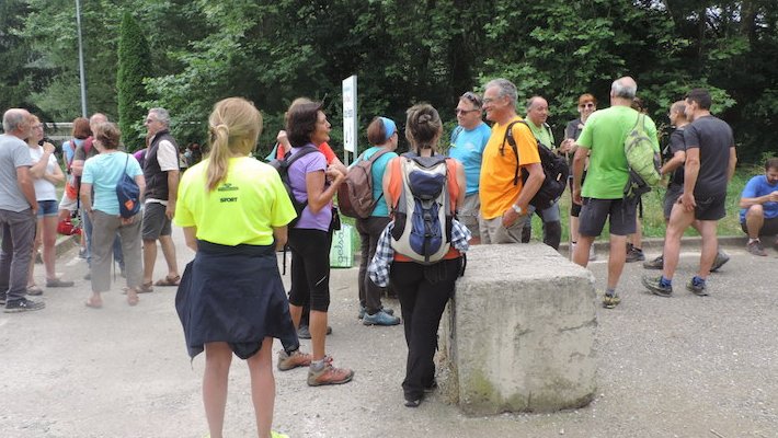 Caminada inaugural de la Riera de Les Llosses
