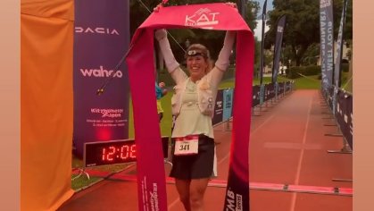 Clàudia Tremps passa la línia de meta | Clàudia Tremps