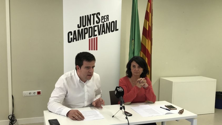 Presentació de Dolors Costa com a alcaldable de Junts per Campdevànol