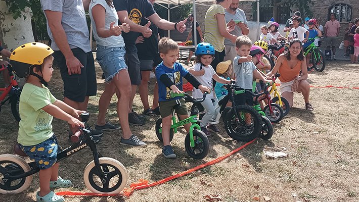 La Gimcana Infantil de Bicicletes és una de les activitats que ha reunit a més participants