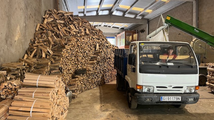 Llenyes Joan Marcé, a Sant Pau de Segúries